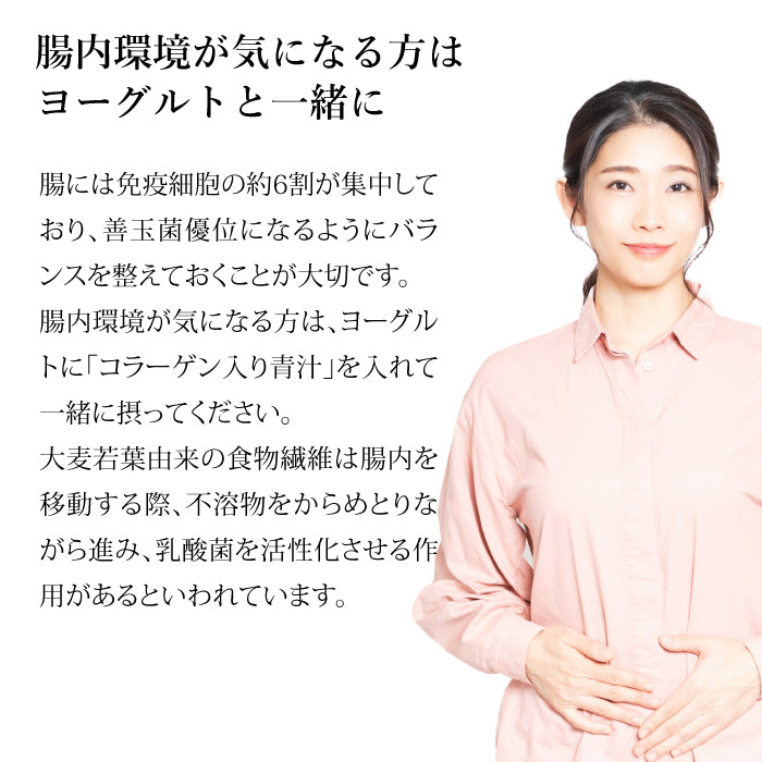 コラーゲン入り青汁 (3g×30スティック) 健康美人フォーラム