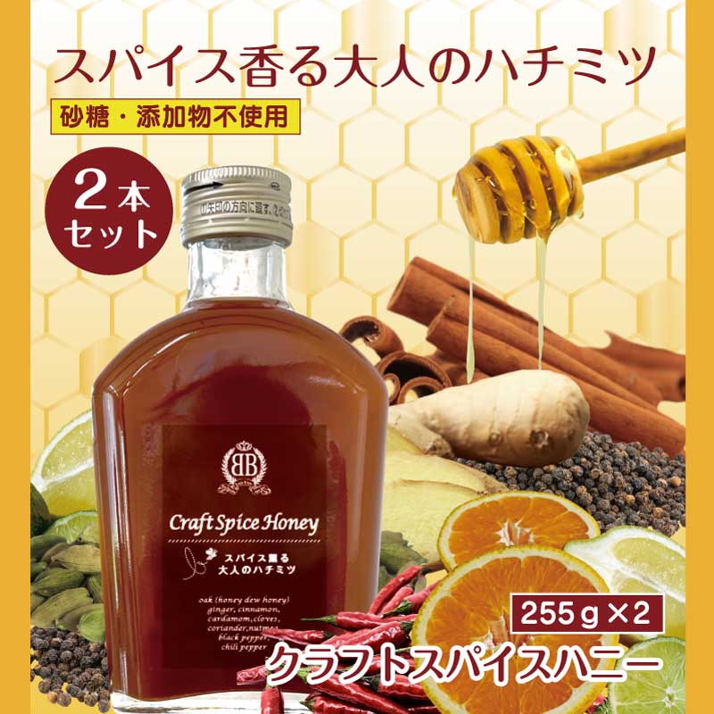 クラフトスパイスハニー 255g×2本セット Craft Spice Honey – 東和 