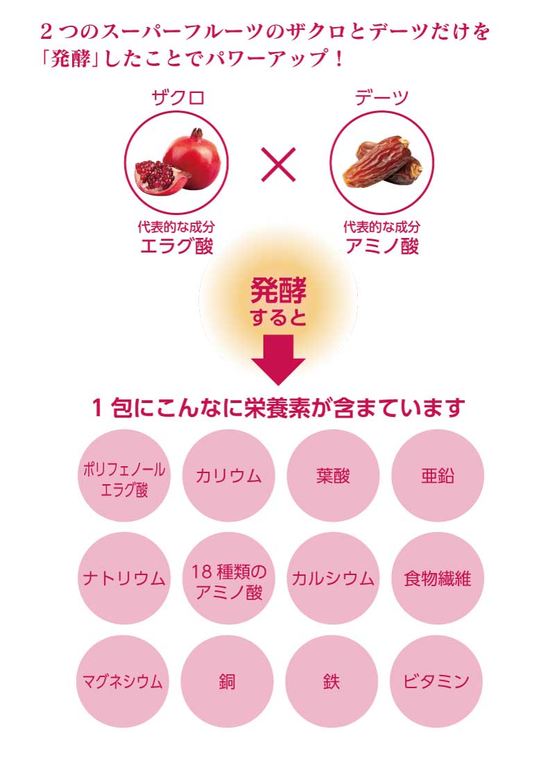 nini 熟成発酵ザクロペースト (10g×7包/10g×30包)
