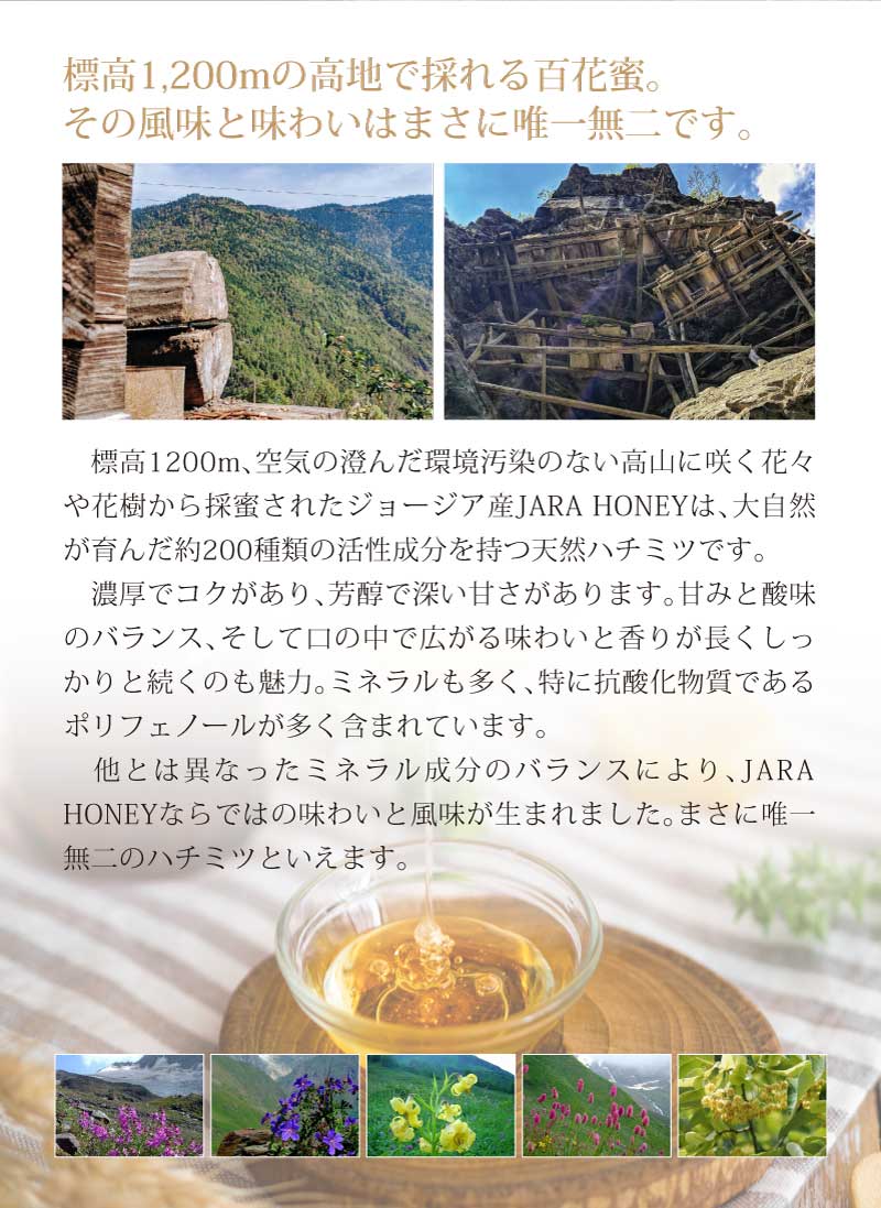JARA HONEY スティックタイプ (5g×30包) |個包装・箱入り