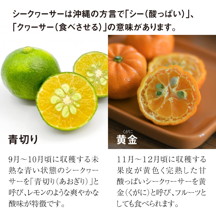 大宜味村産 シークヮーサージュース 500ml