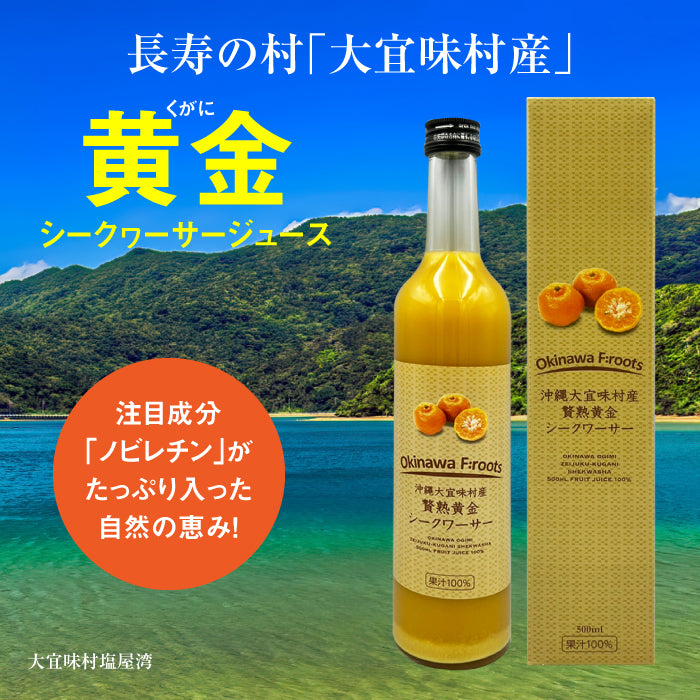 大宜味村産 シークヮーサージュース 500ml