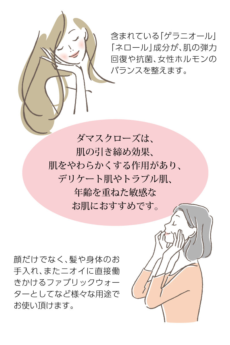 reMio オーガニックダマスクローズウォーター