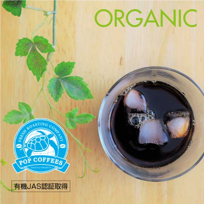 POPCOFFEES オーガニック リキッドコーヒー(1000ml×2パックセット)ICE COFFEE【夏季限定商品】
