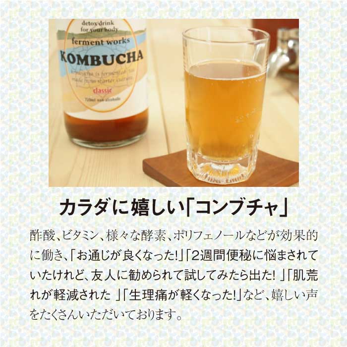ferment works KOMBUCHA classic 【国産無添加クラフトコンブチャ】